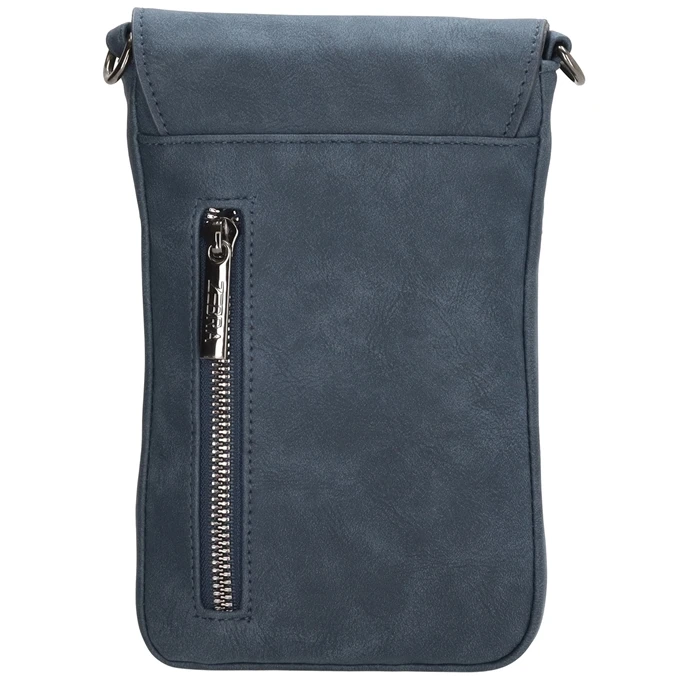 Zebra Trends Lisa Telefoontasje Jeansblauw 5 Zebra Trends Lisa Telefoontasje Jeansblauw - Afbeelding 3