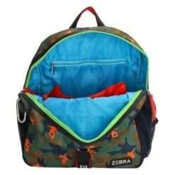 Zebra Trends Mason Rugzak Legergroen -Diverse Tassen image 14609