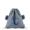Trixie Mrs. Elephant Drawstring Bag Light Blue 2 Trixie Mrs. Elephant Drawstring Bag Light Blue -Diverse Tassen image 14655