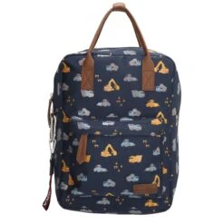 Diverse Tassen 95 Zebra Trends Graafmachine Rugzak Blauw