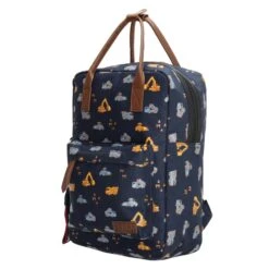 Zebra Trends Graafmachine Rugzak Blauw -Diverse Tassen image 14688