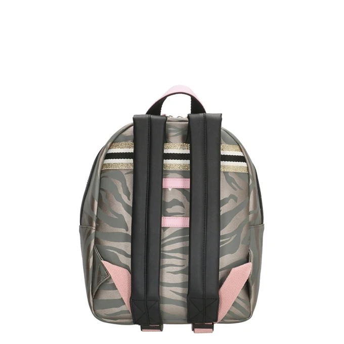 Zebra Trends Girls Rugzak S Velvet Zebra Grey 6 Zebra Trends Girls Rugzak S Velvet Zebra Grey - Afbeelding 4