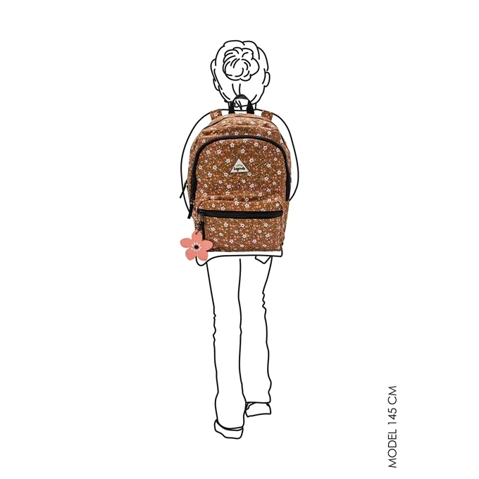 Little Legends Backpack L Vintage Flower 5 Little Legends Backpack L Vintage Flower - Afbeelding 3