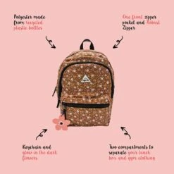 Little Legends Backpack L Vintage Flower 19 Little Legends Backpack L Vintage Flower -Diverse Tassen image 14742