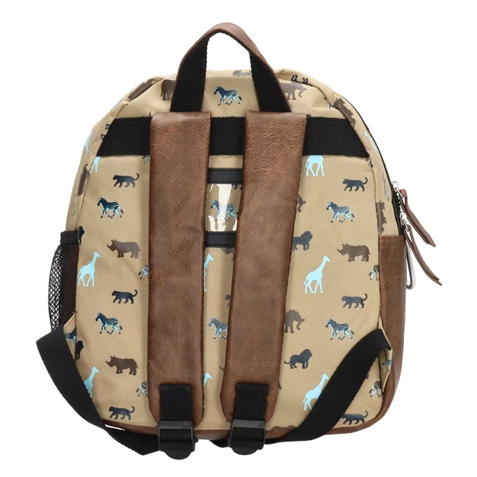 Zebra Trends Boys Rugzak Safari Camel 6 Zebra Trends Boys Rugzak Safari Camel - Afbeelding 4