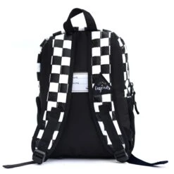 Little Legends Checkerboard Backpack L Zwart/wit -Diverse Tassen image 14803