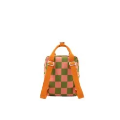 Sticky Lemon Farmhouse Backpack Small Checkerboard Sprout Green - Flower Pink -Diverse Tassen image 14895