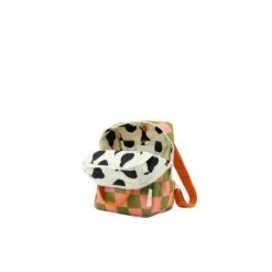 Sticky Lemon Farmhouse Backpack Small Checkerboard Sprout Green - Flower Pink -Diverse Tassen image 14897