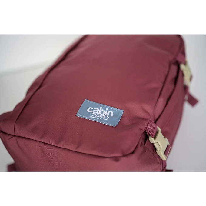 CabinZero Classic 36L Cabin Backpack Napa Wine 10 CabinZero Classic 36L Cabin Backpack Napa Wine - Afbeelding 8