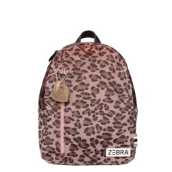 Zebra Trends Girls Rugzak S Soft Leo Pink