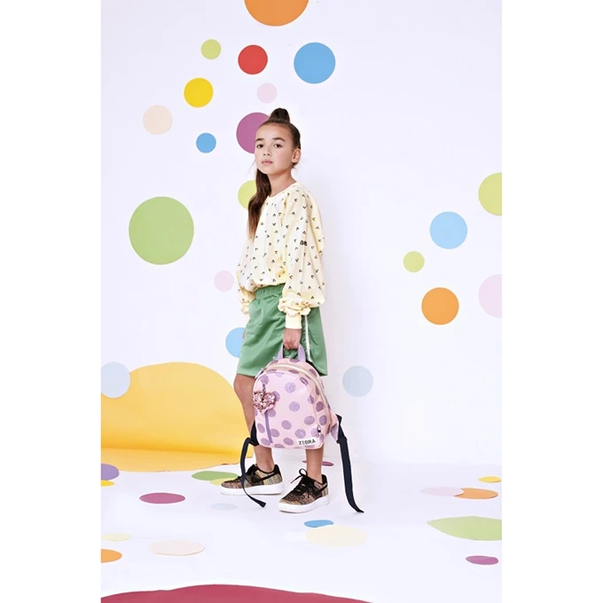 Zebra Trends Girls Rugzak S Soft Leo Pink 4 Zebra Trends Girls Rugzak S Soft Leo Pink - Afbeelding 2