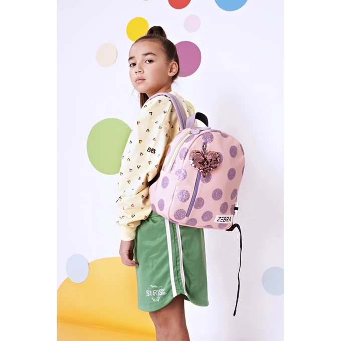 Zebra Trends Girls Rugzak S Soft Leo Pink 5 Zebra Trends Girls Rugzak S Soft Leo Pink - Afbeelding 3