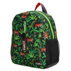 Zebra Trends Mason Rugzak Zwart-groen -Diverse Tassen image 15048