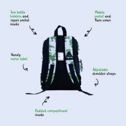 Little Legends Dino Backpack L Groen / Wit 22 Little Legends Dino Backpack L Groen / Wit -Diverse Tassen image 15144