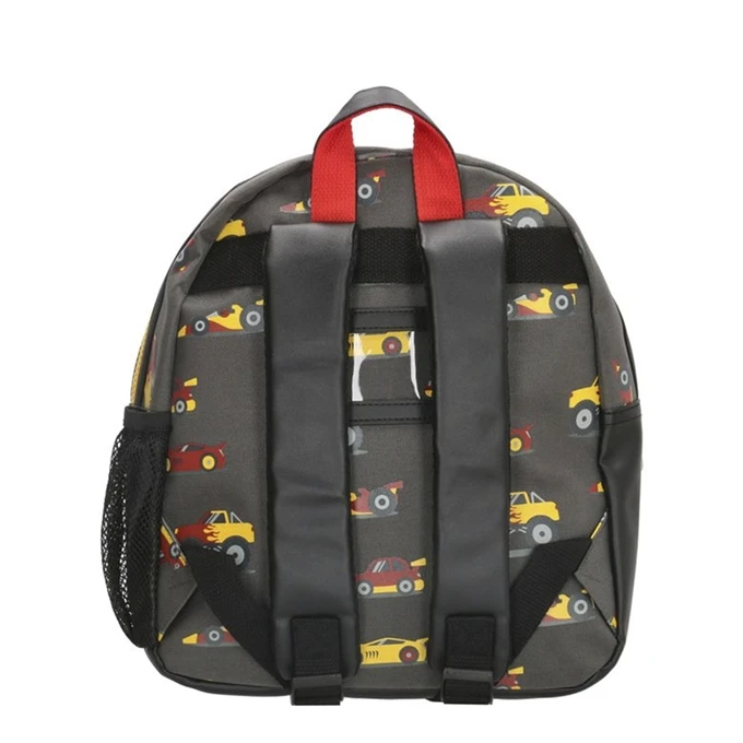 Zebra Trends Boys Rugzak Auto Grey 6 Zebra Trends Boys Rugzak Auto Grey - Afbeelding 4
