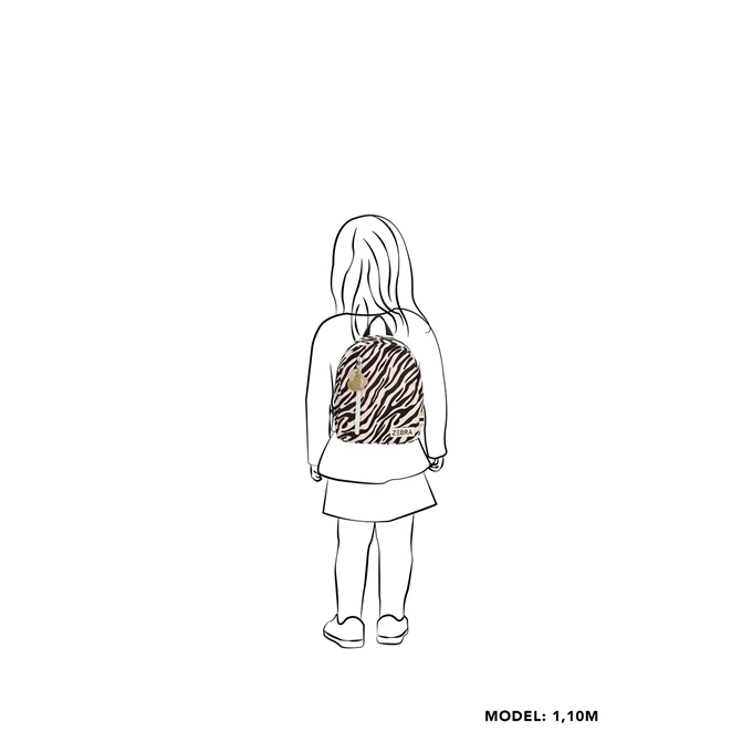 Zebra Trends Girls Rugzak S Zebra Roze 4 Zebra Trends Girls Rugzak S Zebra Roze - Afbeelding 2