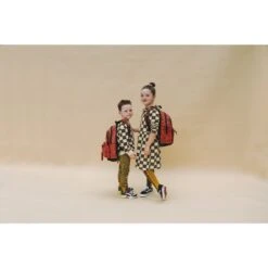 Little Legends X CarlijnQ Spotted Animal Backpack Roestbruin/rood -Diverse Tassen image 15385