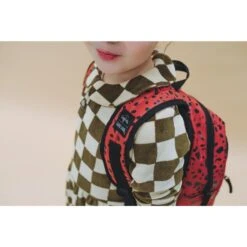 Little Legends X CarlijnQ Spotted Animal Backpack Roestbruin/rood -Diverse Tassen image 15386
