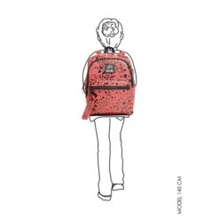 Little Legends X CarlijnQ Spotted Animal Backpack Roestbruin/rood -Diverse Tassen image 15387