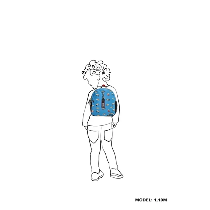 Zebra Trends Mason Rugzak Aquablauw 5 Zebra Trends Mason Rugzak Aquablauw - Afbeelding 3