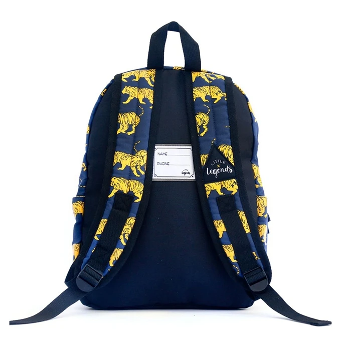 Little Legends Tiger Navy Blue Backpack L Donker Blauw 8 Little Legends Tiger Navy Blue Backpack L Donker Blauw - Afbeelding 6