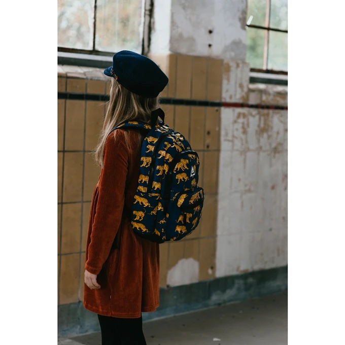 Little Legends Tiger Navy Blue Backpack L Donker Blauw 14 Little Legends Tiger Navy Blue Backpack L Donker Blauw - Afbeelding 12
