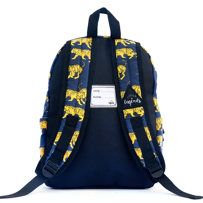 Little Legends Tiger Navy Blue Backpack L Donker Blauw 15 Little Legends Tiger Navy Blue Backpack L Donker Blauw - Afbeelding 13