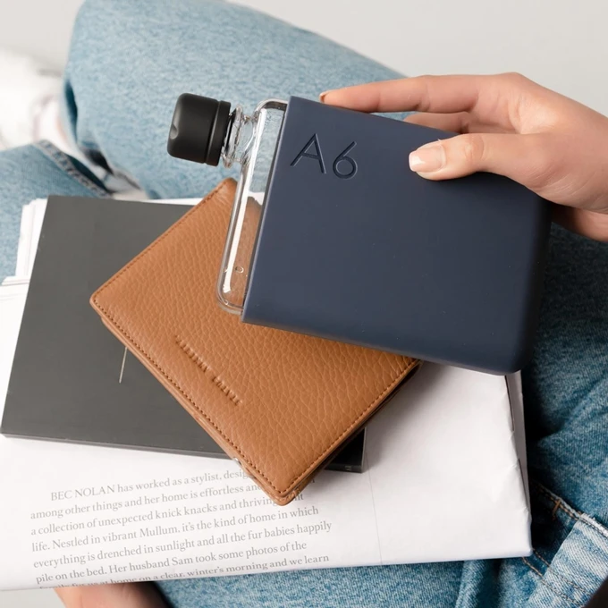 Memobottle A6 Silicon Sleeve Midnight Blue 4 Memobottle A6 Silicon Sleeve Midnight Blue - Afbeelding 2