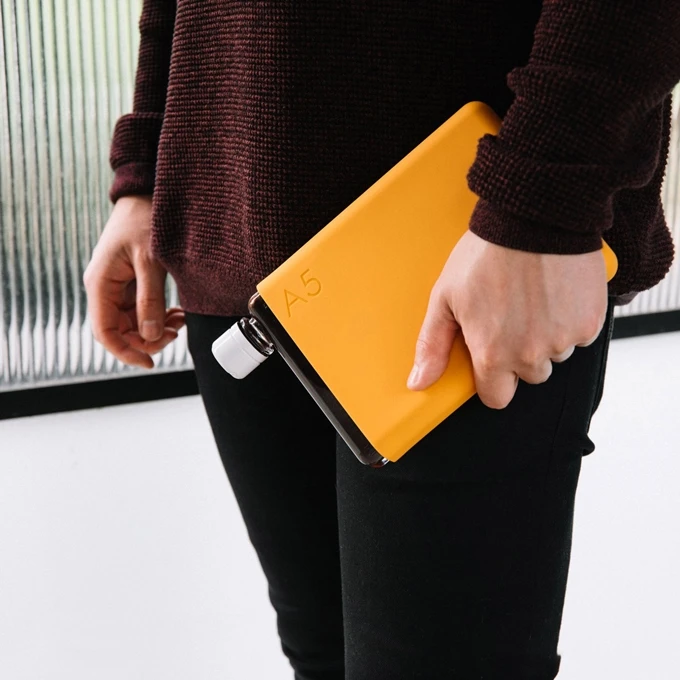 Memobottle A5 Silicon Sleeve Moss Green 4 Memobottle A5 Silicon Sleeve Moss Green - Afbeelding 2