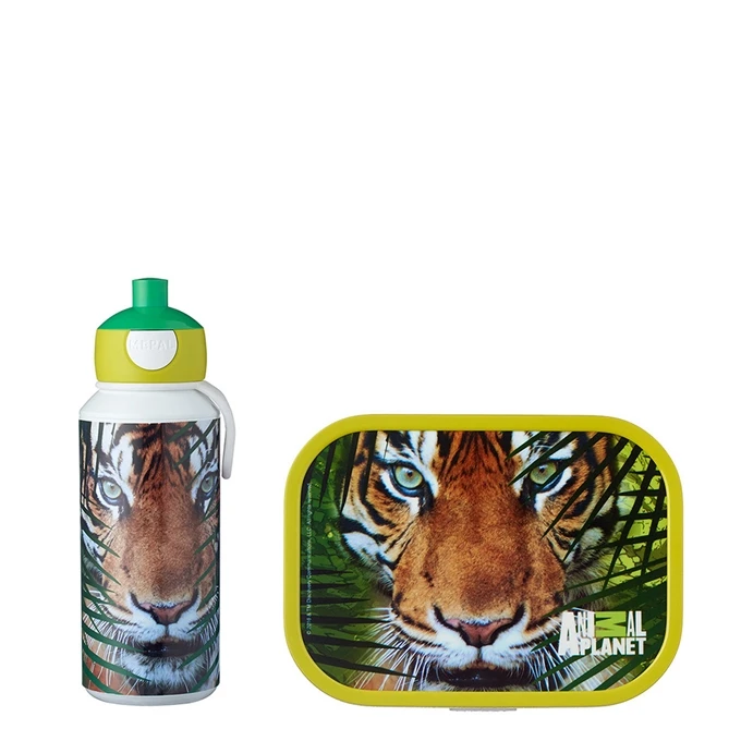 Mepal Campus Lunch Set Animal Planet Tijger 3 Mepal Campus Lunch Set Animal Planet Tijger