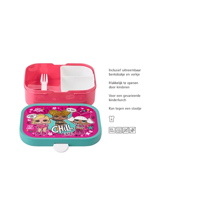 Mepal Campus Lunch Set Lol Surprise 6 Mepal Campus Lunch Set Lol Surprise - Afbeelding 4