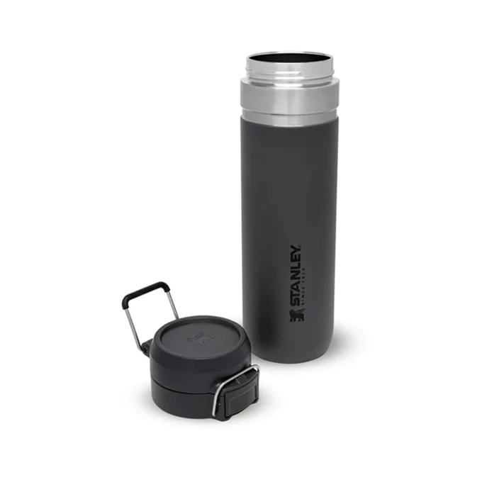 Stanley The Quick-Flip Water Bottle 0.7L Charcoal 5 Stanley The Quick-Flip Water Bottle 0.7L Charcoal - Afbeelding 3