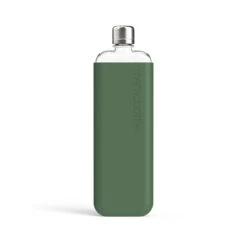 Memobottle Slim Silicon Sleeve Moss Green -Diverse Tassen image 15727