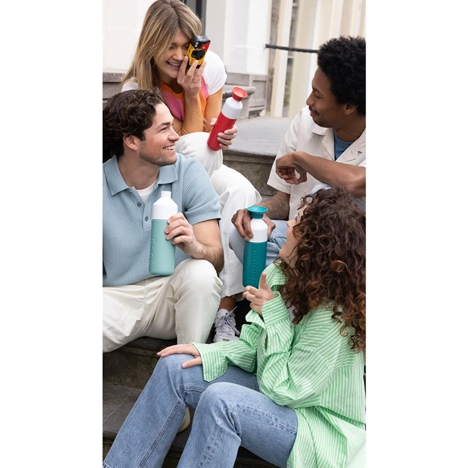 Dopper Insulated Drinkfles 350 Ml Green Lagoon 4 Dopper Insulated Drinkfles 350 Ml Green Lagoon - Afbeelding 2