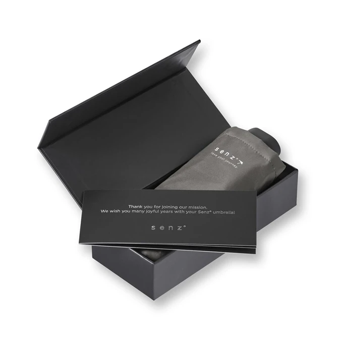 Senz Micro Manual Opvouwbare Stormparaplu Silk Grey 6 Senz Micro Manual Opvouwbare Stormparaplu Silk Grey - Afbeelding 4