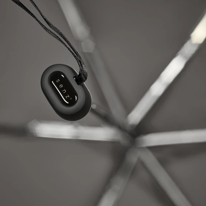 Senz Micro Manual Opvouwbare Stormparaplu Silk Grey 7 Senz Micro Manual Opvouwbare Stormparaplu Silk Grey - Afbeelding 5