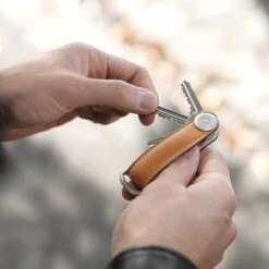 Orbitkey Premium Leather 2.0 Keyholder Espresso / Brown -Diverse Tassen image 15941