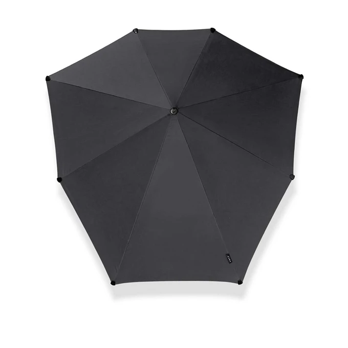 Senz Large Stick Stormparaplu Pure Black 4 Senz Large Stick Stormparaplu Pure Black - Afbeelding 2