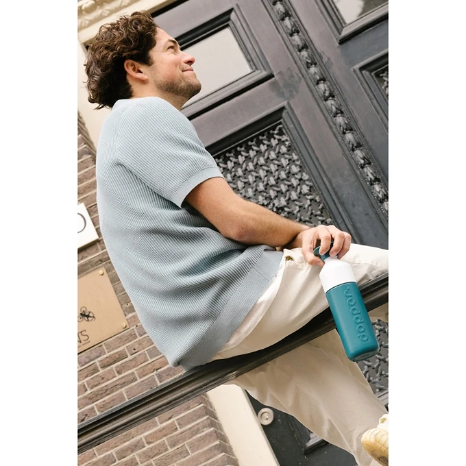 Dopper Insulated Drinkfles 580 Ml Green Lagoon 4 Dopper Insulated Drinkfles 580 Ml Green Lagoon - Afbeelding 2