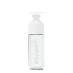 Dopper Glass Insulated Drinkfles 450 Ml White