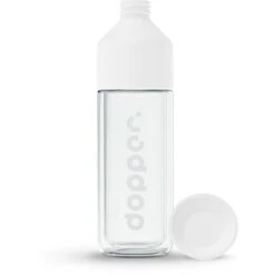 Dopper Glass Insulated Drinkfles 450 Ml White -Diverse Tassen image 16045