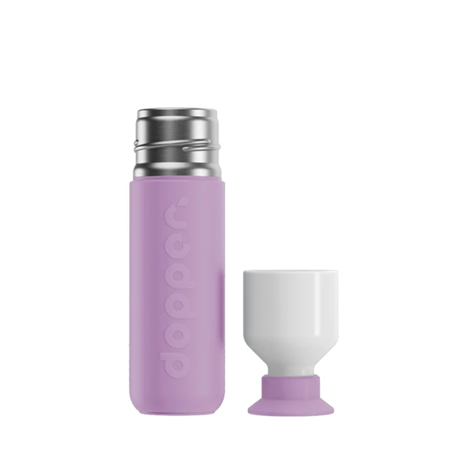 Dopper Insulated Drinkfles 350 Ml Throwback Lilac 4 Dopper Insulated Drinkfles 350 Ml Throwback Lilac - Afbeelding 2