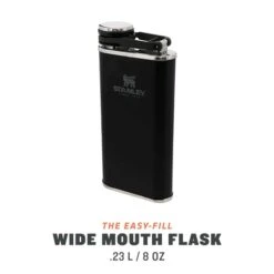 Stanley The Easy-Fill Wide Mouth Flask 0.23L Matte Black Pebble 11 Stanley The Easy-Fill Wide Mouth Flask 0.23L Matte Black Pebble -Diverse Tassen image 16063