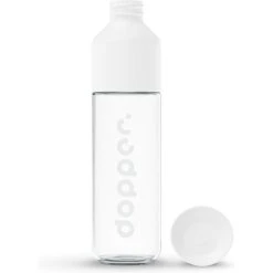 Dopper Glass Drinkfles 400 Ml White 8 Dopper Glass Drinkfles 400 Ml White -Diverse Tassen image 16080
