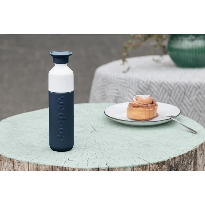 Dopper Insulated Drinkfles 350 Ml Breaker Blue 4 Dopper Insulated Drinkfles 350 Ml Breaker Blue - Afbeelding 2