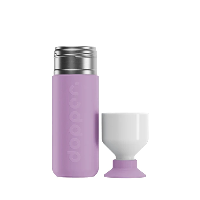Dopper Insulated Drinkfles 580 Ml Throwback Lilac 4 Dopper Insulated Drinkfles 580 Ml Throwback Lilac - Afbeelding 2