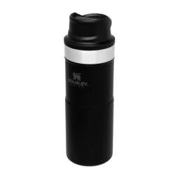 Stanley The Trigger-Action Travel Mug 0.35L Matte Black Pebble