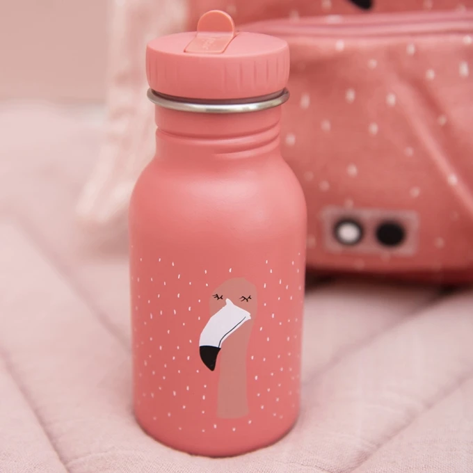 Trixie Mrs. Flamingo Bottle 350ml Pink 5 Trixie Mrs. Flamingo Bottle 350ml Pink - Afbeelding 3