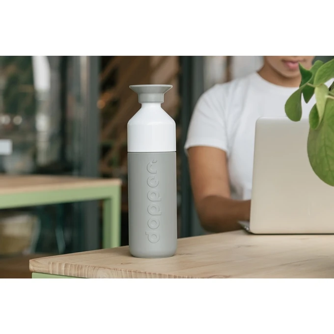 Dopper Insulated Drinkfles 580 Ml Glacier Grey 4 Dopper Insulated Drinkfles 580 Ml Glacier Grey - Afbeelding 2