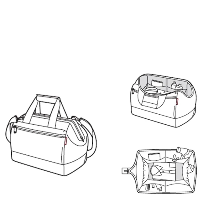 Reisenthel Travelling Allrounder L Pocket Black 7 Reisenthel Travelling Allrounder L Pocket Black - Afbeelding 5